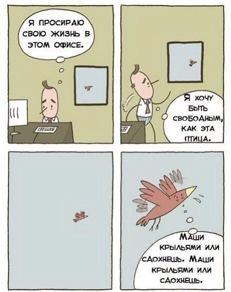 Или не так... Когда-нибудь у меня родится сын, и я сделаю все наоборот. Буду ему с трех лет ...