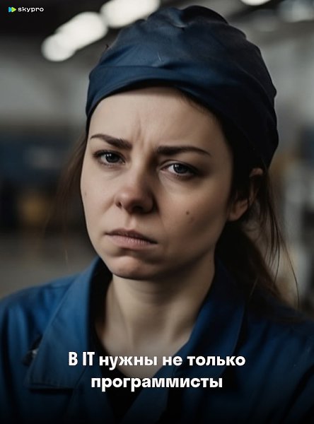 Срочно требуются IT-специалисты без опыта. Всему научим сами! Где вы живете, какое у вас ...