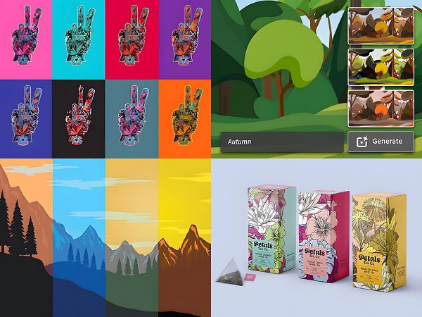 Generative Recolor � ����� ��-������� �������������� � Illustrator.���������� �������� �� ���� ...