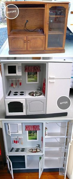 Игрушечная кухня: 10 идей для создания - 9
