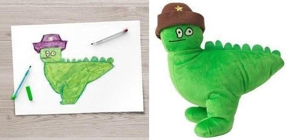 Одна известная компания представила игрушки, созданные по рисункам детей. - 5
