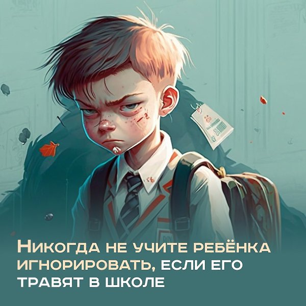 Никогда не учите ребёнка игнорировать, если его травят в школе.Что вы скажете своему ребёнку, если ...