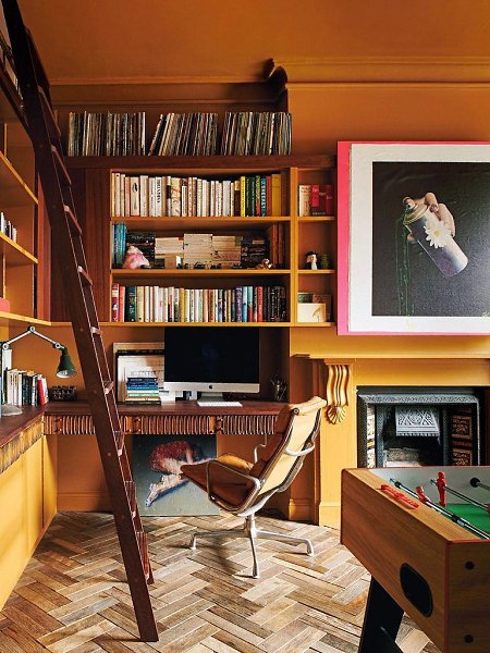 Современное искусство и жизнь в одном пространстве.Этот лондонский дом — не галерея, а уютное ... - 2