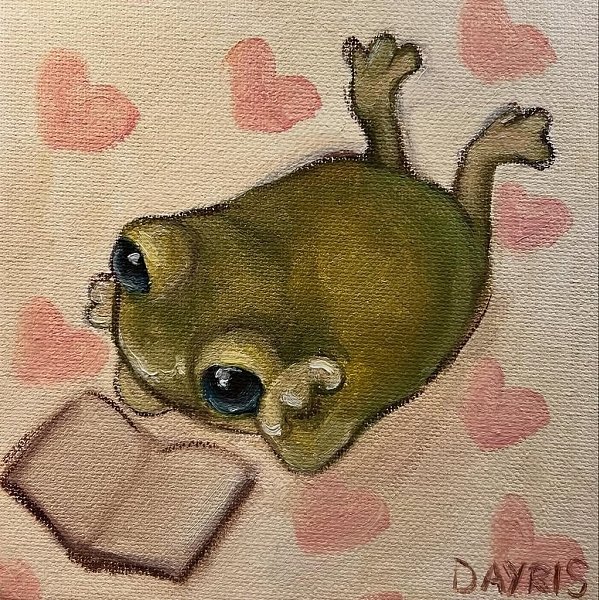 Хочется распечатать каждую и повесить над своим рабочим столом. Картины Дайрис Феликс очаровательные ...