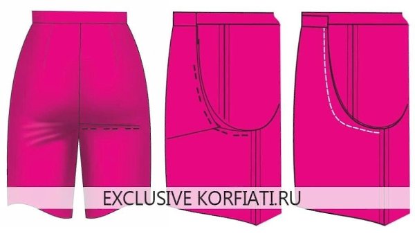 Дефекты посадки брюк - подробно. Полные бедра При полных бедрах могут образовываться горизонтальные ... - 7