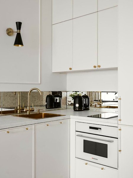 Парижское настроение без лишнего пафоса.Проект этой квартиры, созданный Yuloo Studio для ... - 6