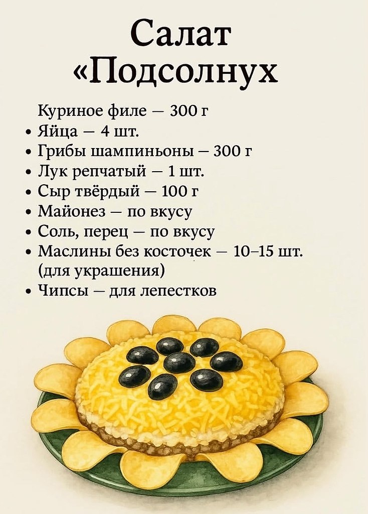 Рецепты - 25 октября 2025 в 13:27 - 2