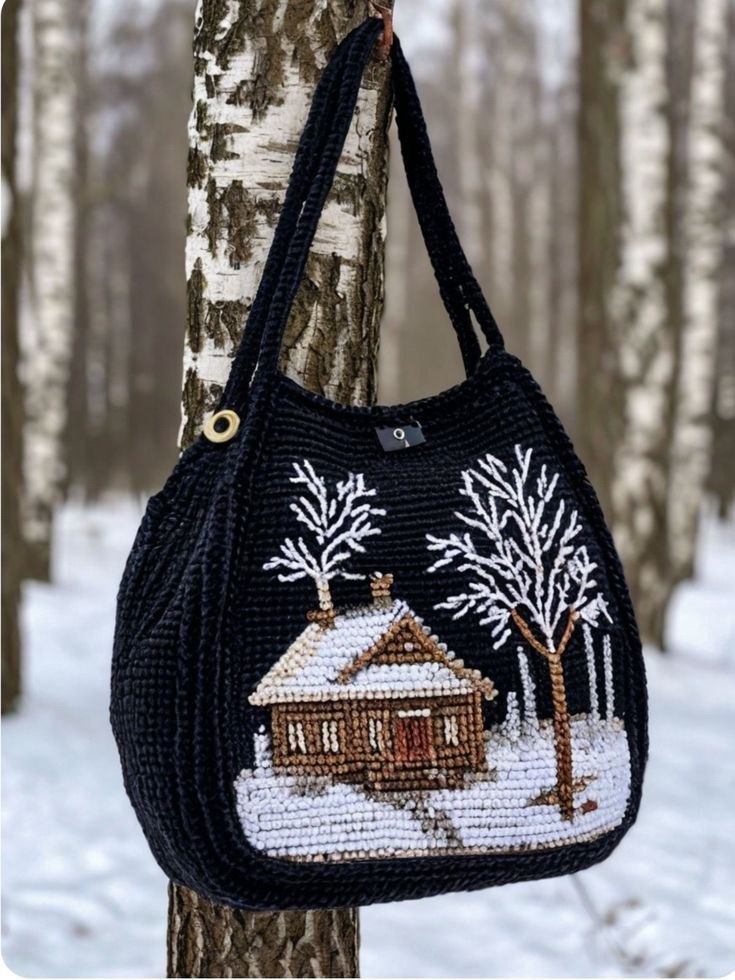 Эти сумки — настоящие произведения искусства, выполненные вручную из прочной пряжи с эффектными ... - 4