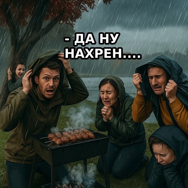 Шашлык по-русски: когда ты мариновал мясо, а надо было мариновать друзей в погодных ...