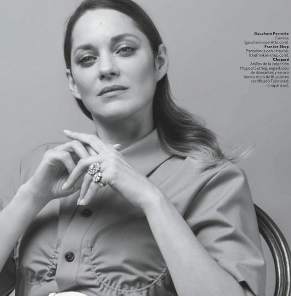 Марион Котийяр (Marion Cotillard) в фотосессии для журнала InStyle Spain (2020)