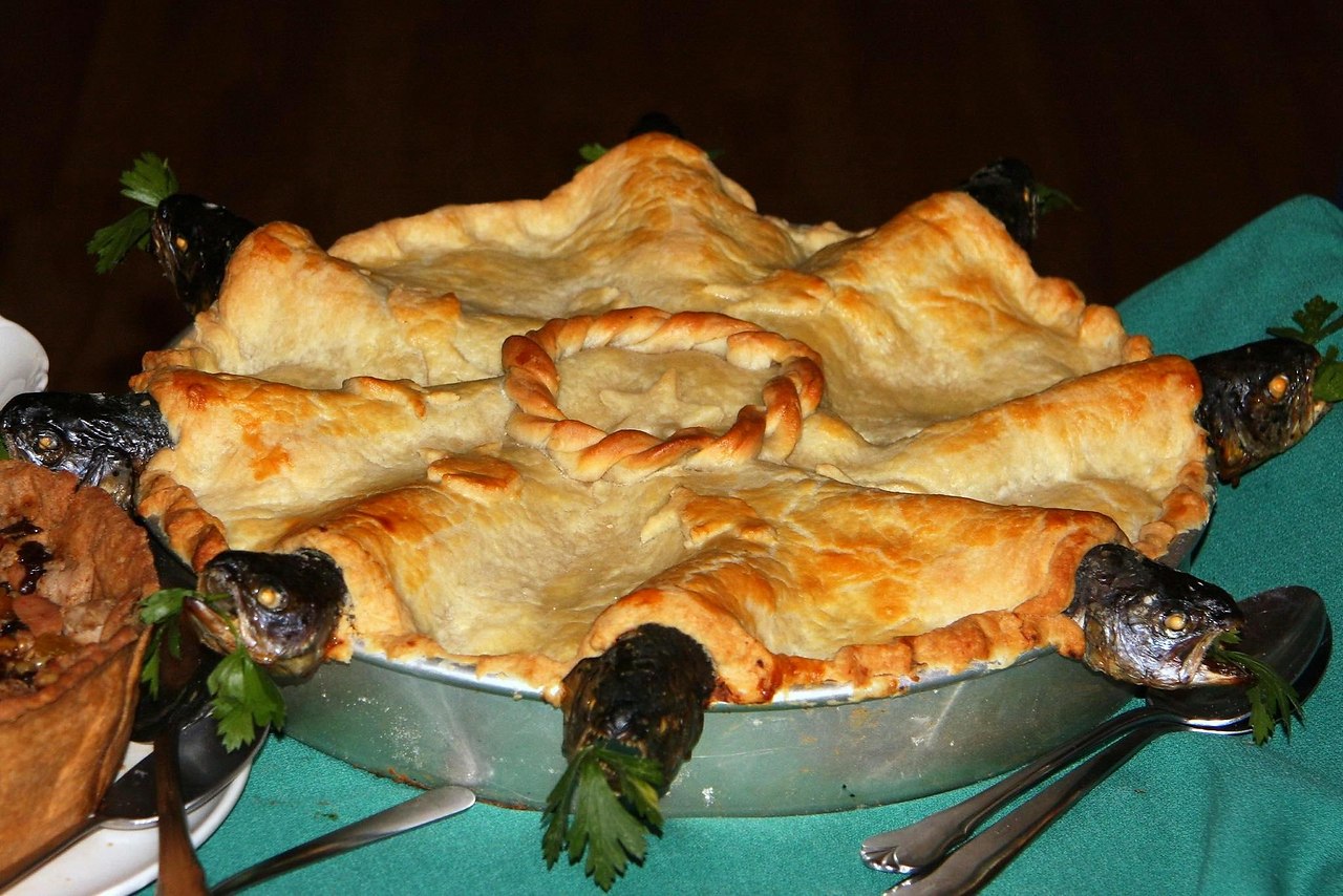   (Stargazy pie)           . ... - 3