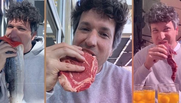 Американец ест только сырое мясо уже боле 80 дней, чтобы проверить сможет ли его тело выжить в таких ... - 2