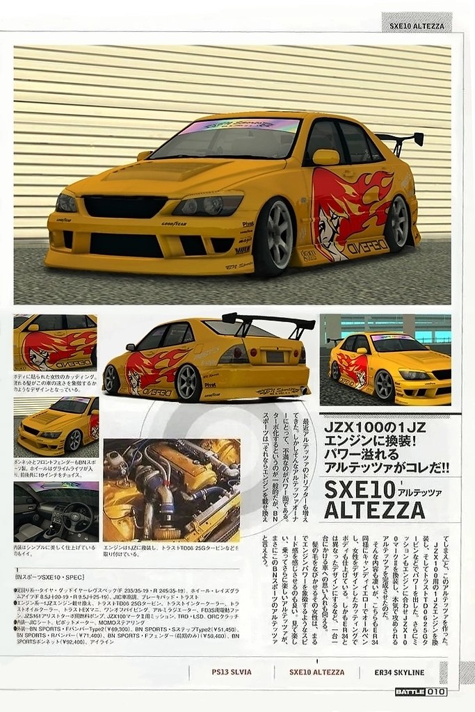 - . - Defoltniy Bn Sports demo Altezza SXE10