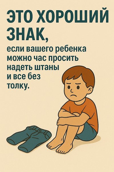 Ребенок чувствует слабину, поэтому не слушается и вертит мамой как хочет... Это хороший знак, если ...
