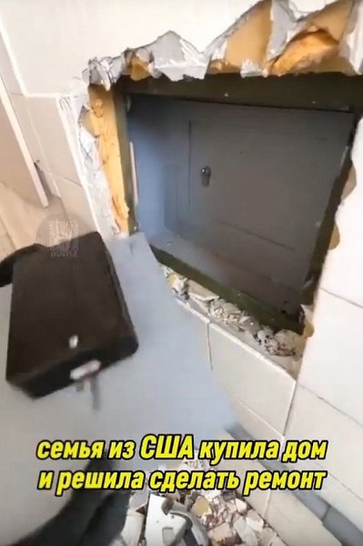 Родные были поражены, когда обнаружили, что пряталось внутри стены их дома. - 2