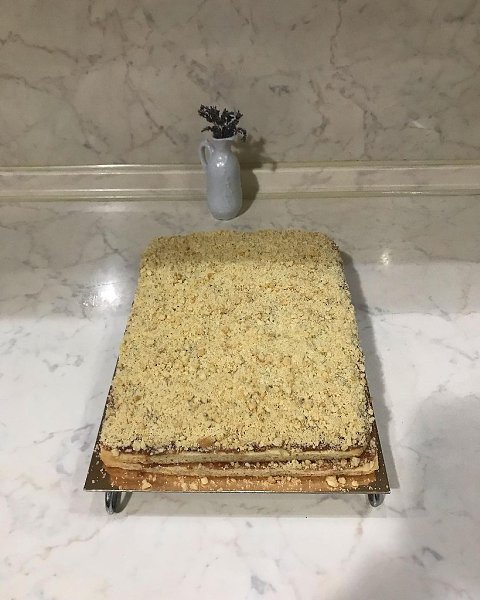 ПИРОЖНОЕ ИЗ ДЕТСТВА «ШКОЛЬНОЕ» ПЕСОЧНАЯ ПОЛОСКА С ПОВИДЛОМ , СОВЕТСКОЕ ЗА 22 копейки .. Как его ... - 2
