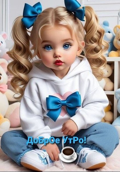 С новым днем и добрым утром! В одеяло плоть не кутай. Ты с кроватью расставайся, Поднимайся, ...