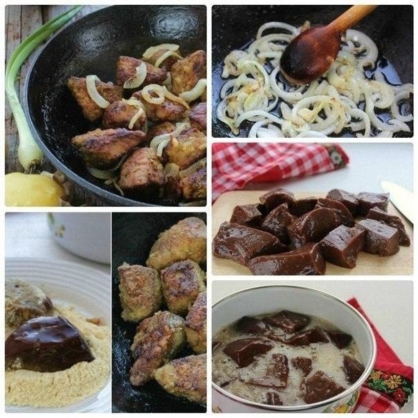 Самый вкусный рецепт печени! Печень получается мягкой, сочной, нежной! . ИНГРЕДИЕНТЫ; 600 г говяжьей ...