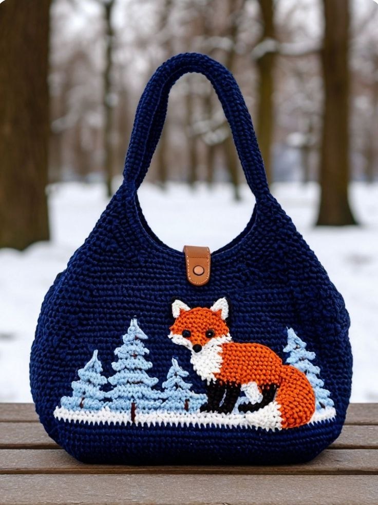 Эти сумки — настоящие произведения искусства, выполненные вручную из прочной пряжи с эффектными ... - 2