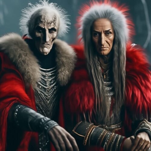 Жили-были дед и баба. Долго жили. Лет с тыщу, а может и больше. И до сих пор живут. А что им - ...