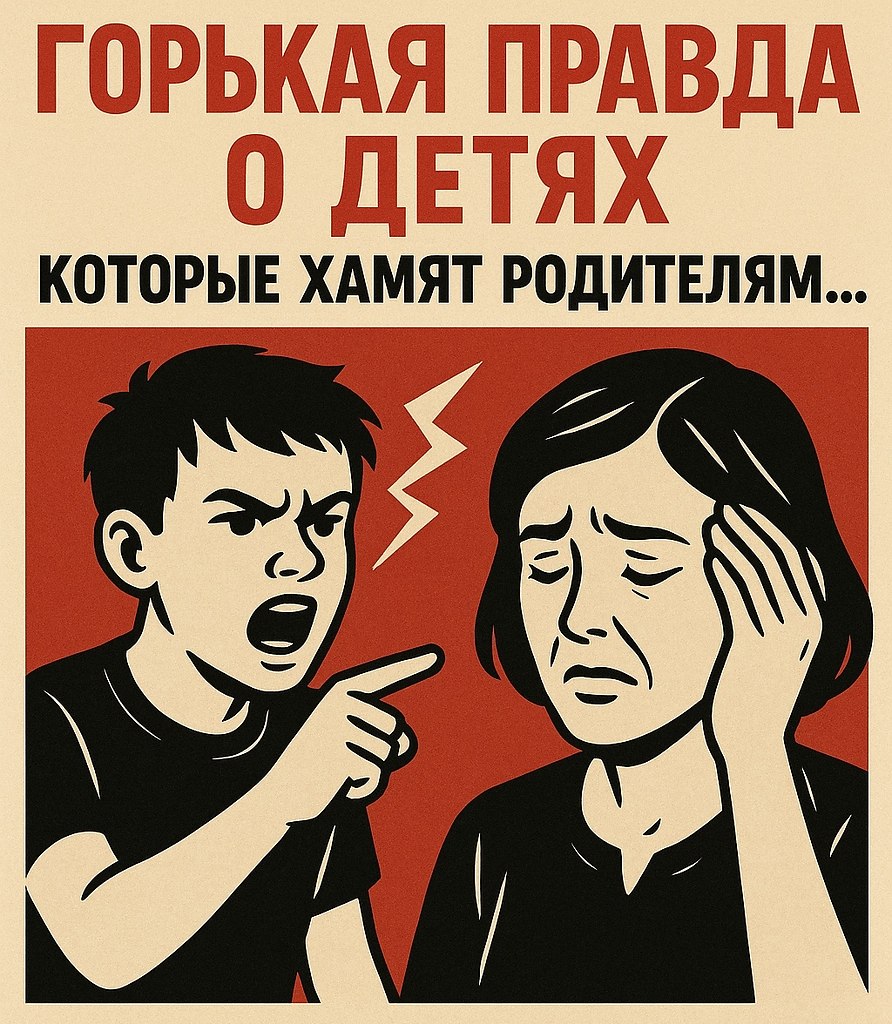 Горькая правда о детях, которые хамят родителям... То, что я сейчас скажу, может вам не понравиться. ...