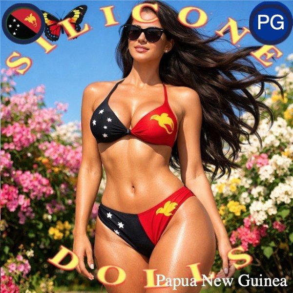 207. Silicone dolls ����� � ����� ������ Papua New Guinea PG - 66