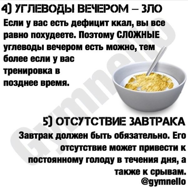 Полезный материал для тех, кто не может избавиться от лишнего веса - 4