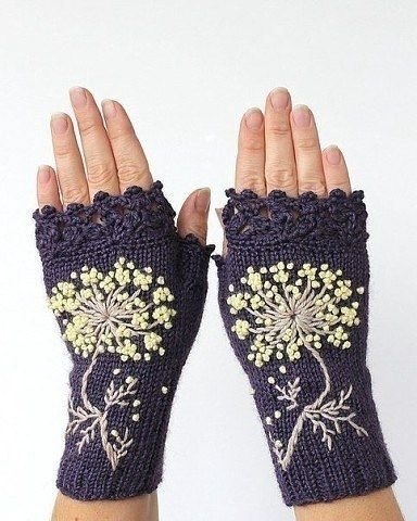 Митенки — это стильный и практичный аксессуар, который сочетает в себе тепло, удобство и ... - 4