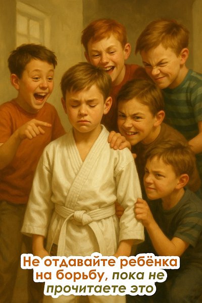 У Вити был жёлтый пояс по карате, а его всё равно травили другие дети.. Это ужасная, но реальная ...