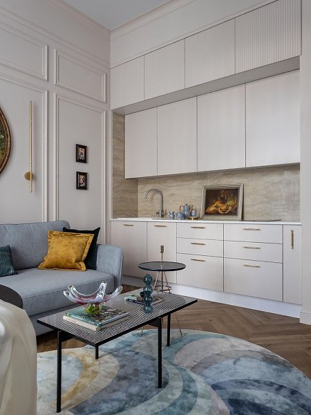 Квартира площадью 39 м от студии Tarasenko Interior Design — пример того, как современная классика ... - 5
