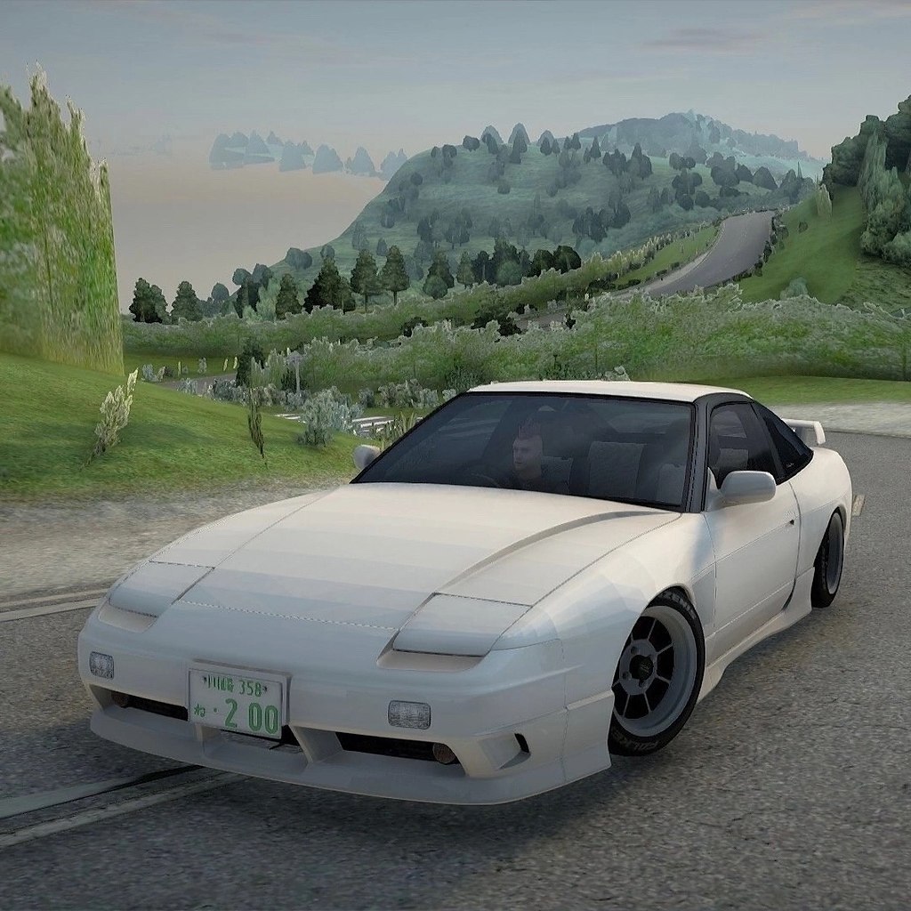 white roses in the bright sun.fushicara180sx