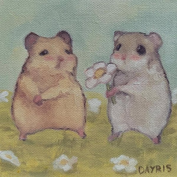 Хочется распечатать каждую и повесить над своим рабочим столом. Картины Дайрис Феликс очаровательные ... - 3