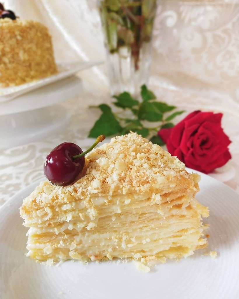 Десерт NAPOLEONCAKE морковный