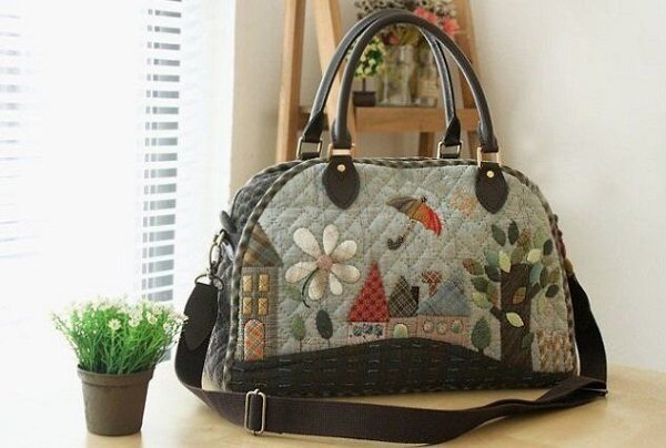 Сумочки - пэчворк! каждое изделие прям как произведение искусства! - 7