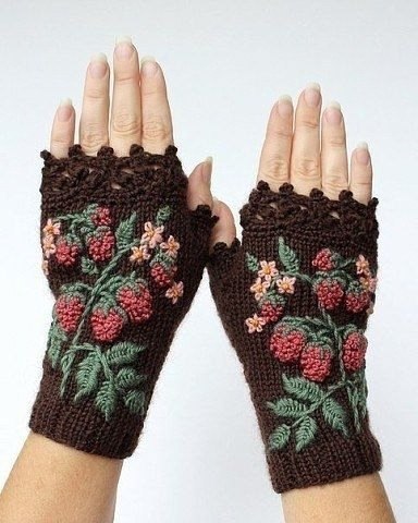 Митенки — это стильный и практичный аксессуар, который сочетает в себе тепло, удобство и ... - 5